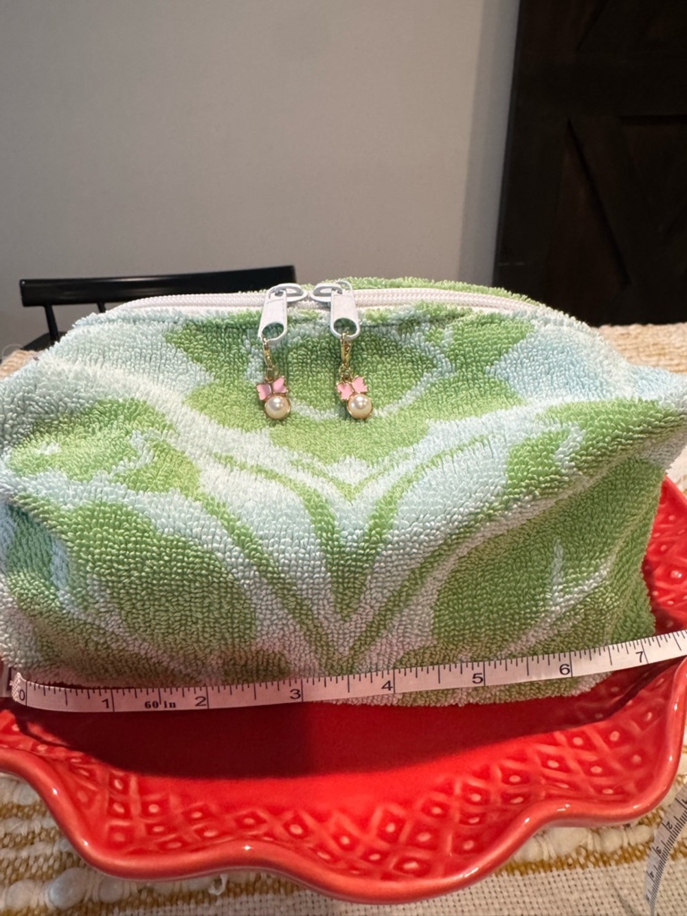 Towel Zipper Makeup/Beach Bag